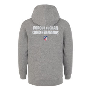 Kids Grey Hoodie Porque Luchan como Hermanos